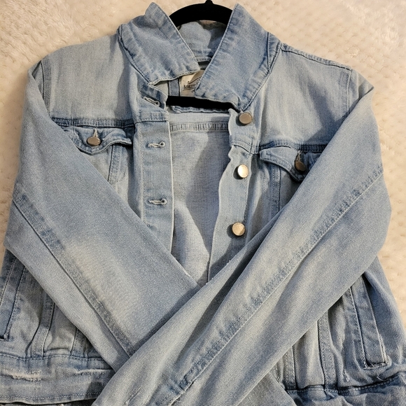 Ashley Vintage Charm Denim Jacket Medium Western Rodeo - Picture 1 of 3